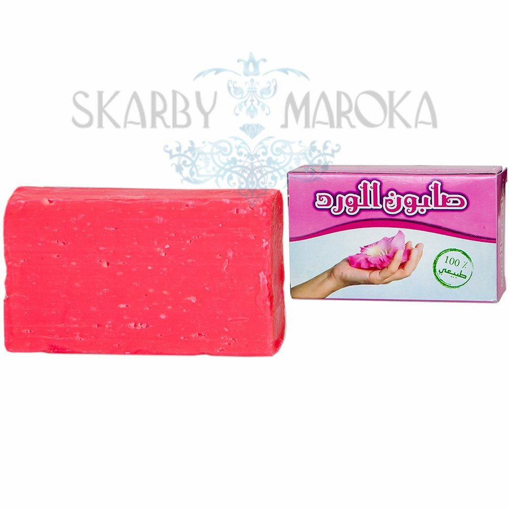 Naturalne mydło różane 80 gram