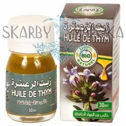 Naturalny OLEJEK TYMIANKOWY 30 ml - idealny na przeziębienia