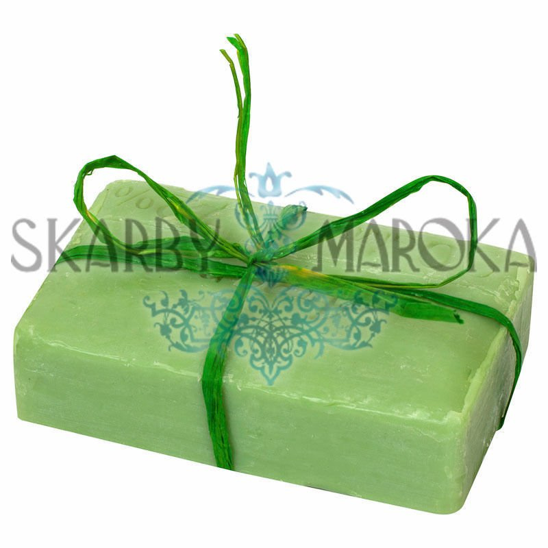 NATURALNE MYDŁO Z  OLIWĄ Z OLIWEK I OLEJKIEM ARGANOWYM 120 GRAM