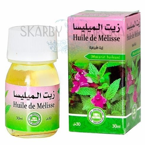 Naturalny OLEJEK Z MELISY 30 ml tonizuje i odkaża zanieczyszczoną skórę