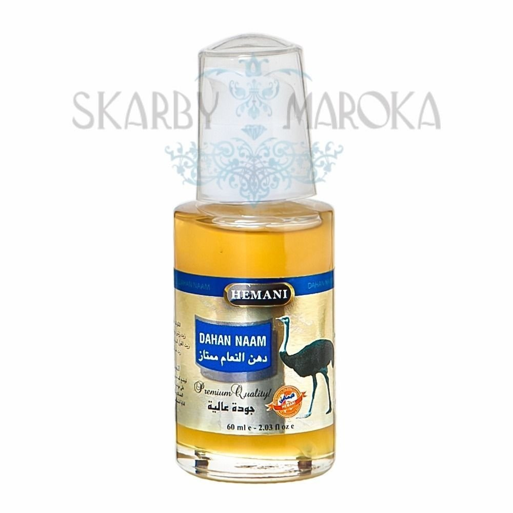 BIO AKTYWNA EMULSJA z tłuszczem strusia DAHAN NAAM HEMANI 60 ml