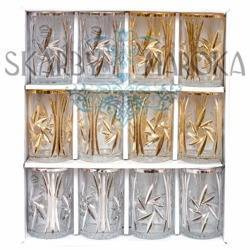 Marokańskie szklaneczki ręcznie grawerowane 12 sztuk