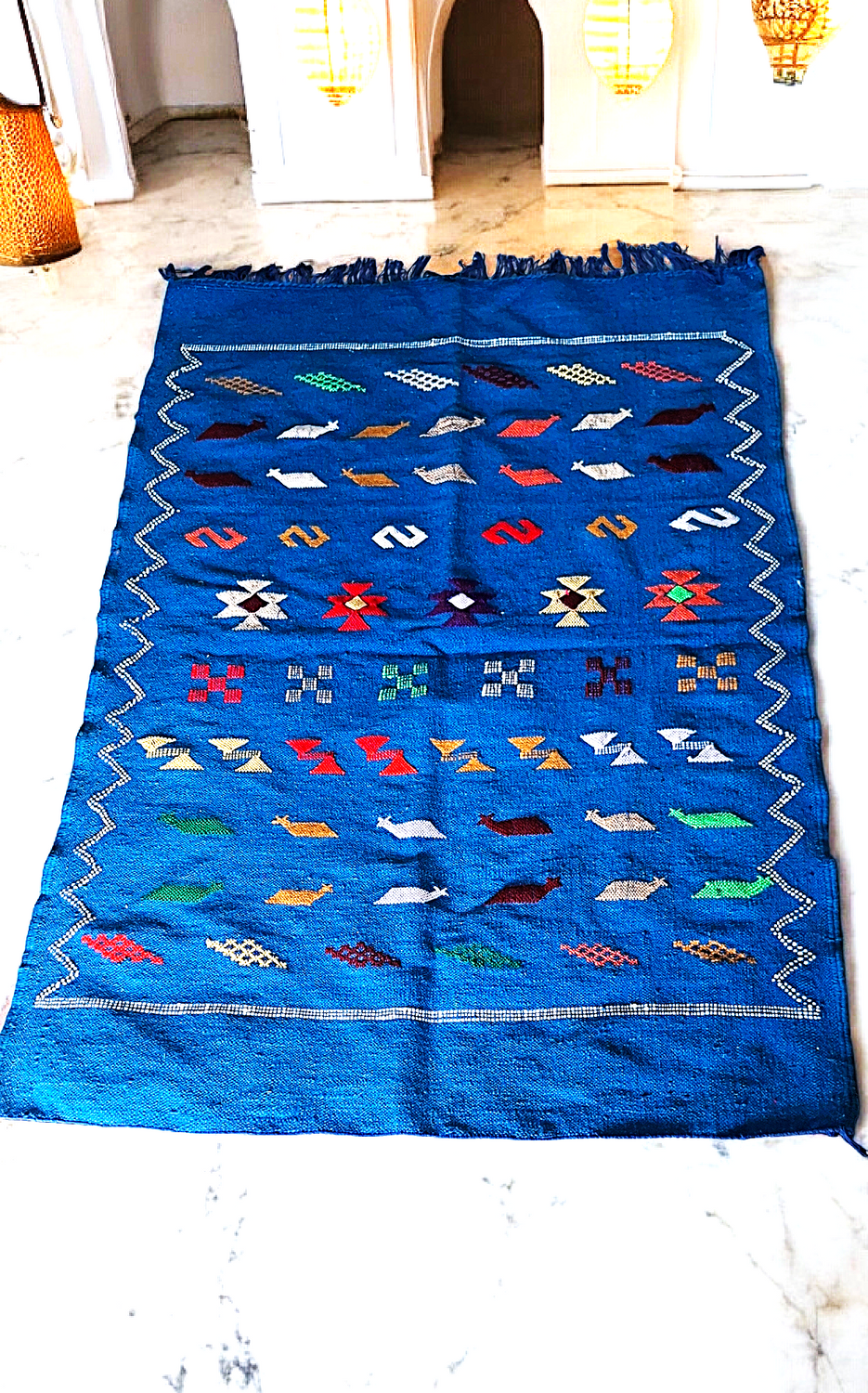 MAROKAŃSKI KILIM- NARZUTA, DYWAN