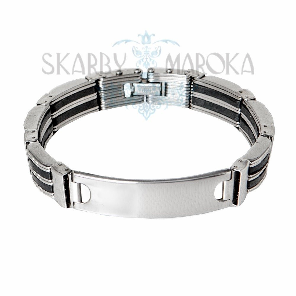 STYLOWA BRANSOLETA MĘSKA -  WYSOKA JAKOŚĆ (stal chirurgiczna)