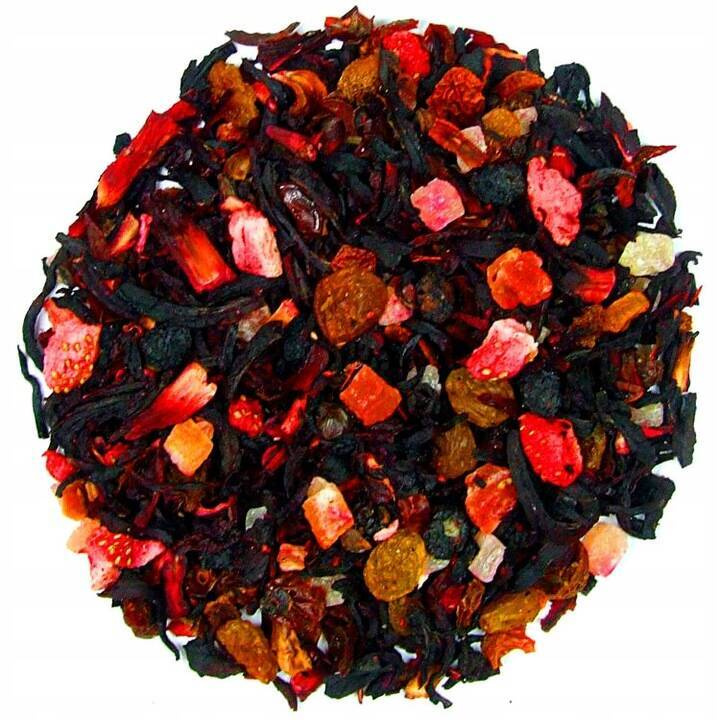 RÓŻANY OGRÓD - Naturalna herbata z owoców i róży damasceńskiej  100 gram aromatyczna i pachnąca !