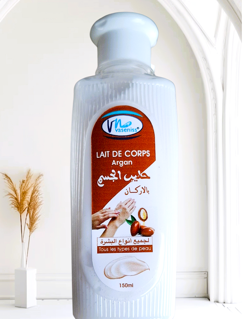 Intensywnie nawilżające MLECZKO DO CIAŁA Z OLEJKIEM ARGANOWYM 150 ml