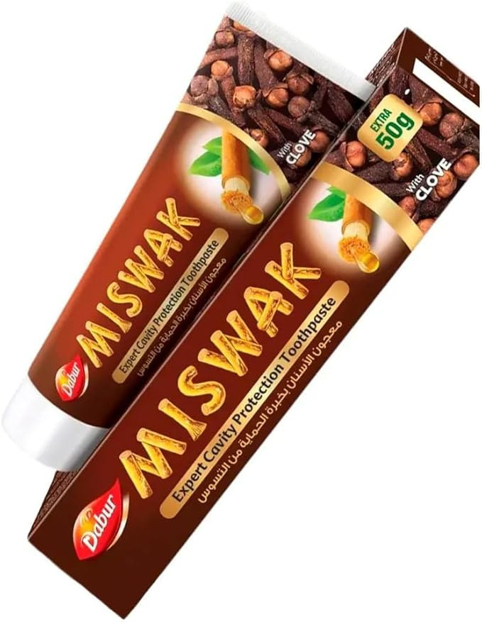 PASTA DO ZĘBÓW MISWAK  z Goździkami (Nowość!) 170 gram - bez fluoru, bez parabenów