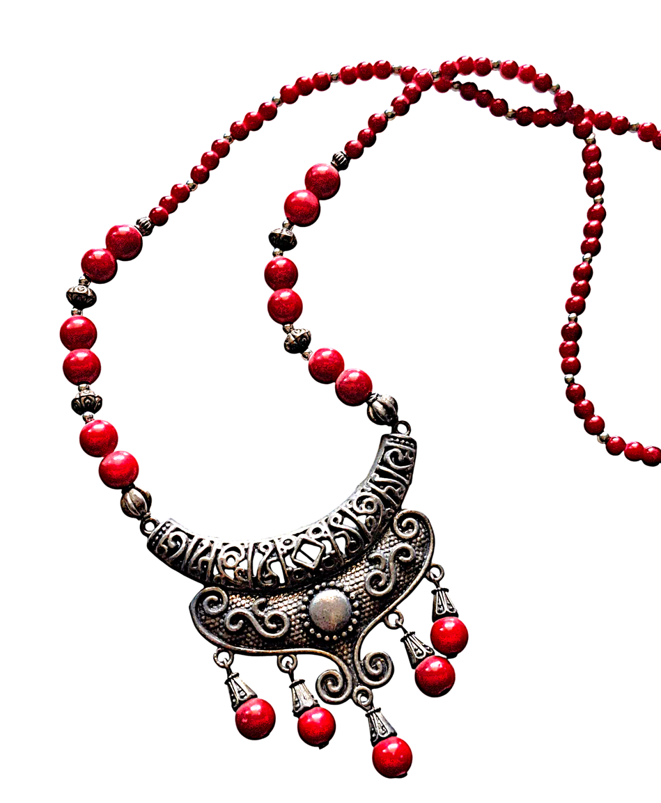 Naszyjnik Kobiet Pustyni - rękodzieło z Maghrebu