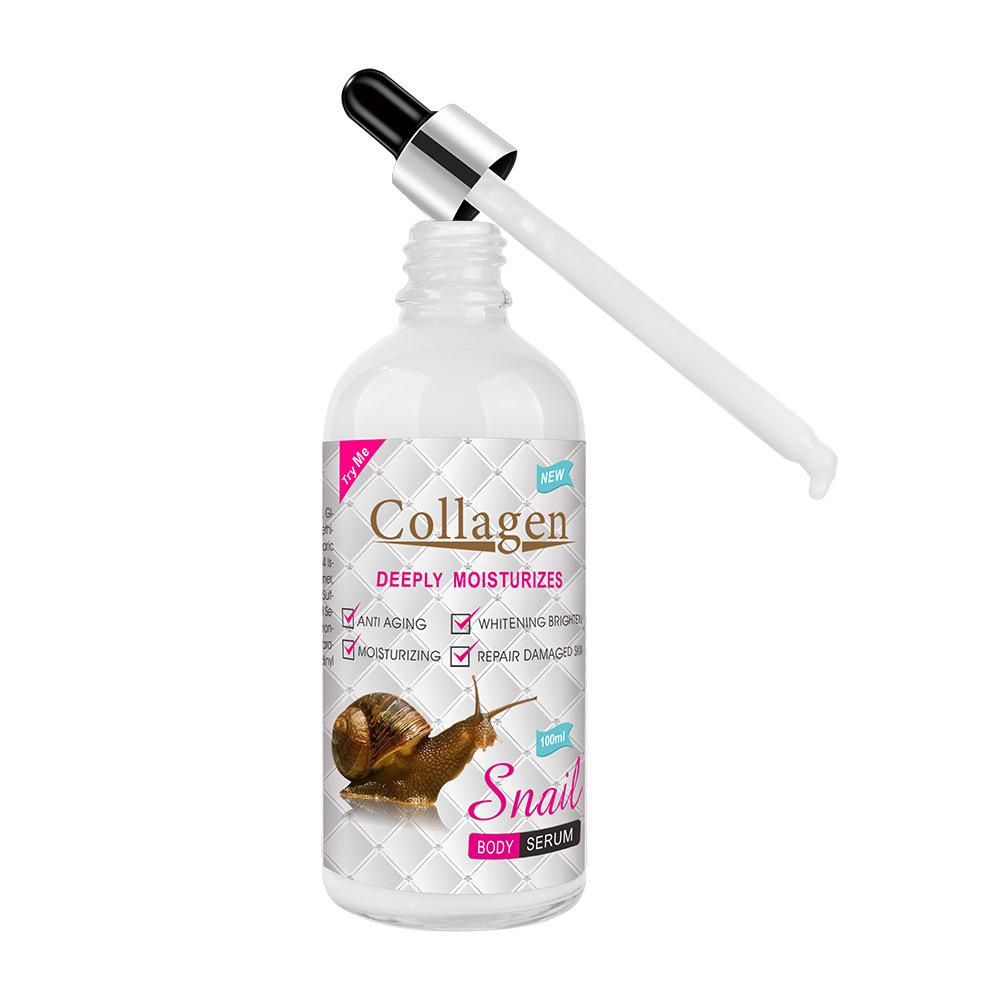 SERUM DO TWARZY I CIAŁA z kolagenem i śluzem ślimaka  100 ml