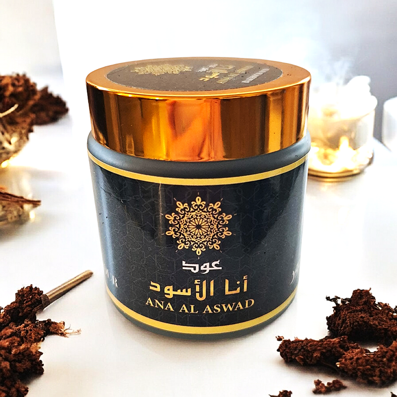 BAKHOOR  ANA AL ASWAD Ekskluzywne cudownie pachnące KADZIDEŁKO 70 gram  - wysoka jakość