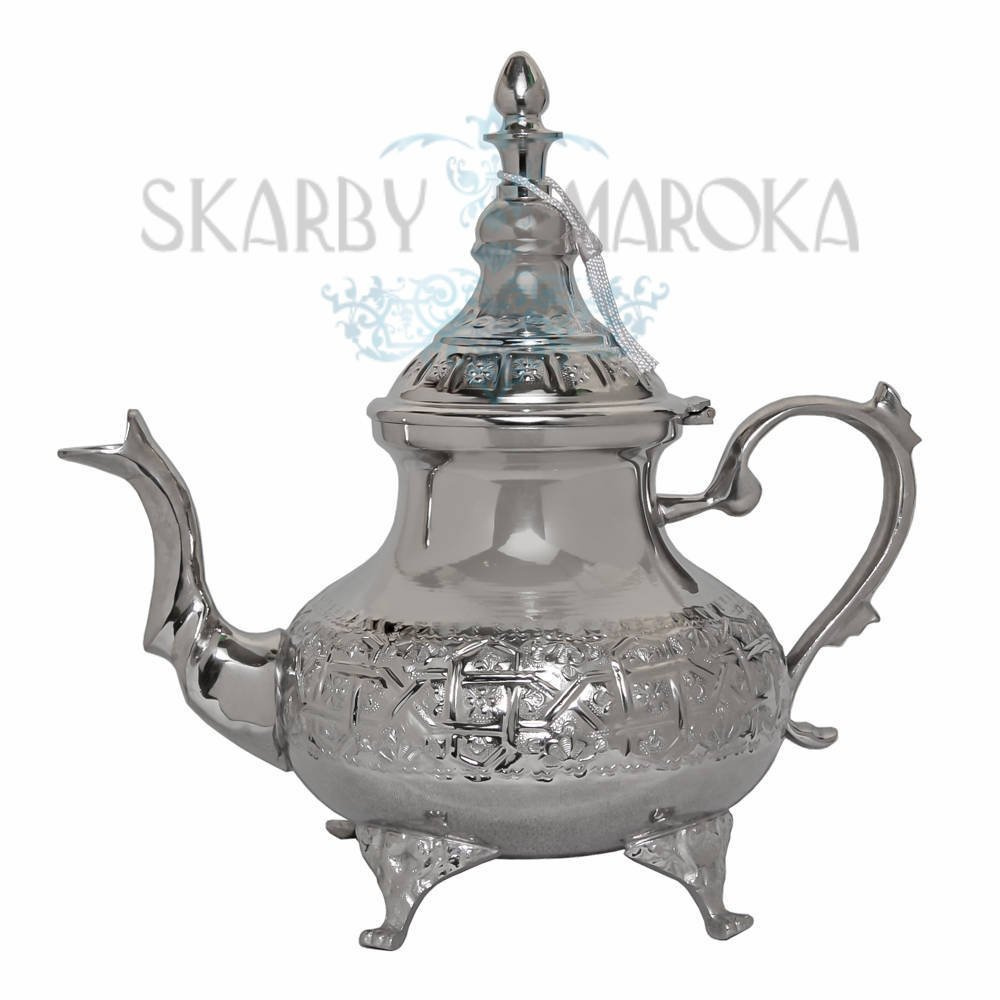 Przepiękny, marokański duży imbryk do herbaty poj. ok 1.5 litra