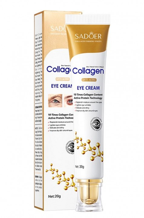 KREM pod OCZY z kolagenem -   Kolagenowy eliksir na jędrność i świeży wygląd ! 20 gram