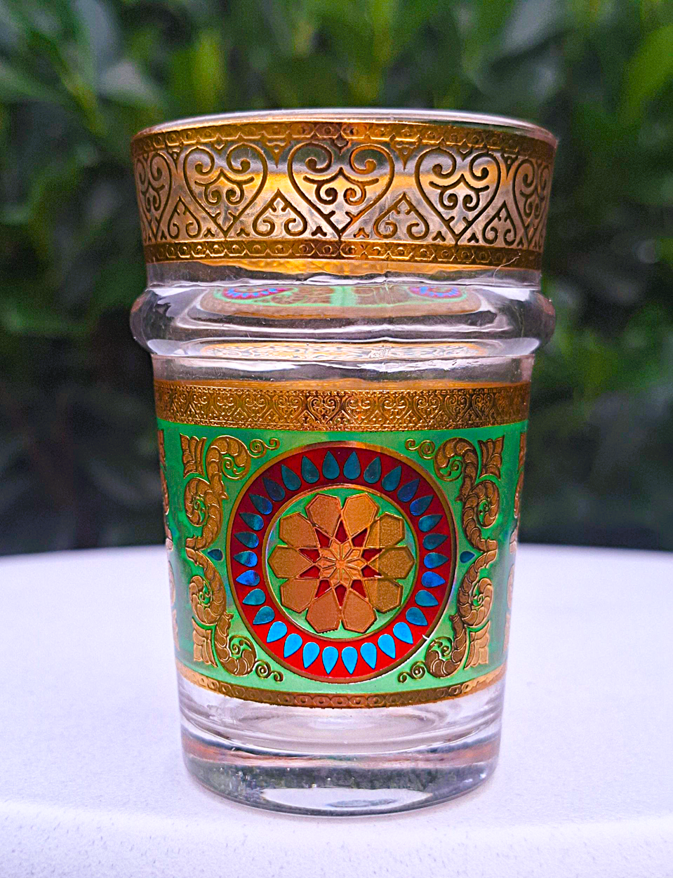 ,,Kielichy Orientu" - 6 sztuk baśniowych szklaneczek z Maroka