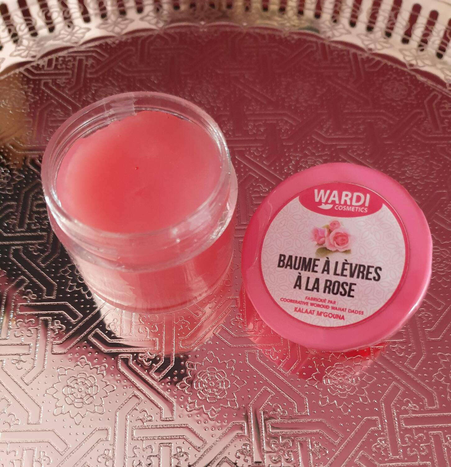 Różany, pachnący BALSAM DO UST o właściwościach pielęgnujących 20 gram