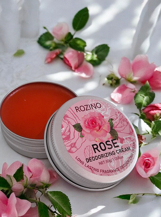 Cudownie RÓŻANY DEZODORANT - ANTYPERSPIRANT w kremie 30 gram 