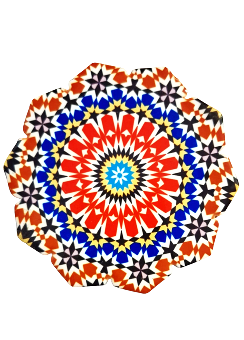 Ceramiczna podkładka żaroodporna lub piękna orientalna ozdoba - MAROCCAN CANDELA