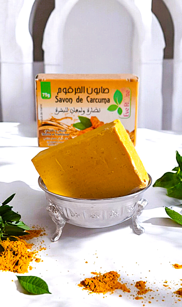 Naturalne MYDEŁKO Z KURKUMĄ 75 gram