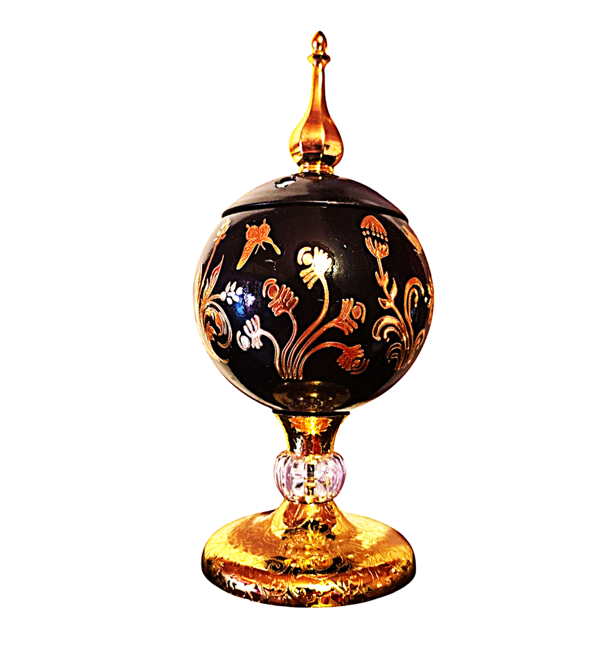 ARABSKA KADZIELNICA naczynie do palenia sypkiego kadzidła