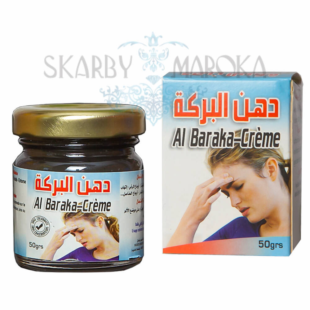 Natralna MAŚĆ NA MIGRENĘ I BÓLE ZATOK  z czarnuszką 30 gram