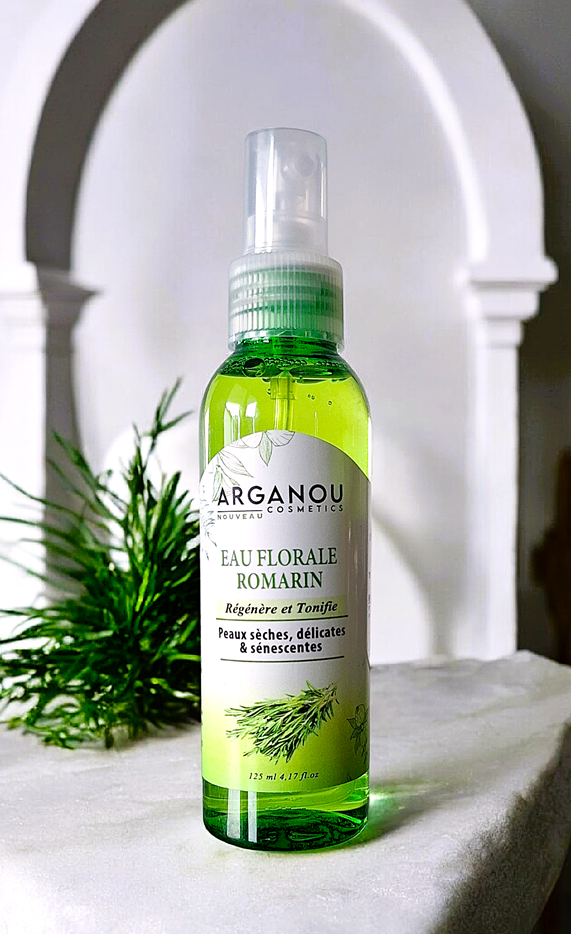 Naturalny HYDROLAT Z ROZMARYNU 125 ml tonizuje,odświeża,dotlenia skórę