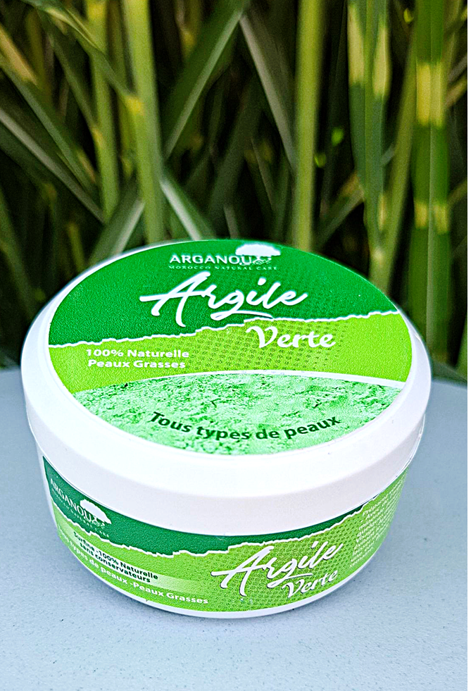 Marokańska ZIELONA GLINKA  – Argile Verte210 gram