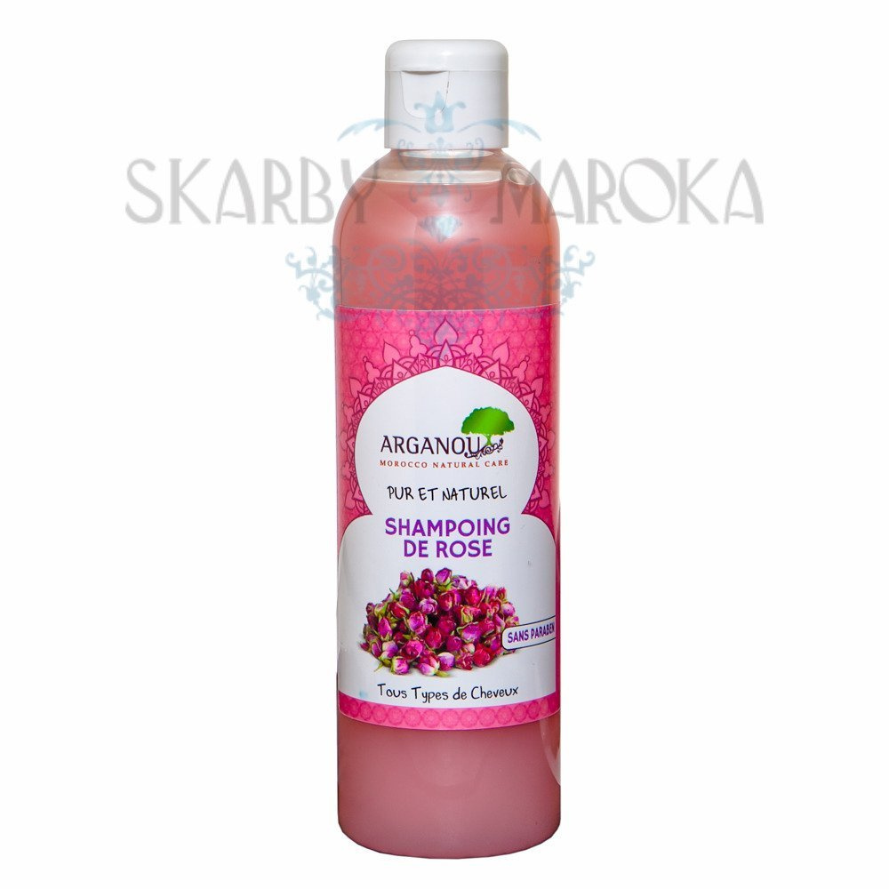 Cudownie delikatny SZAMPON DO WŁOSÓW z olejkiem różanym 200 ml bez SLS