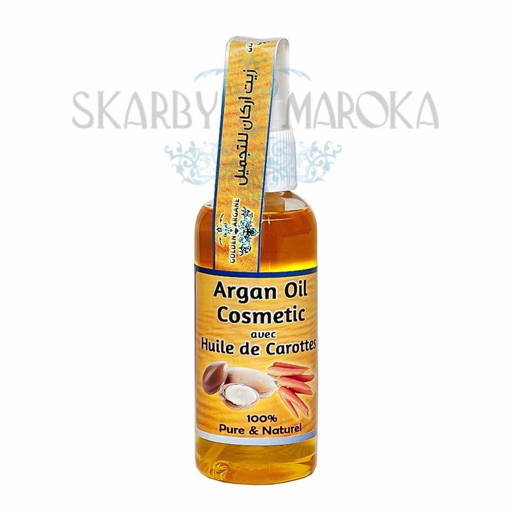 Cudownie kojący OLEJEK ARGANOWY z karotenem 100 ml