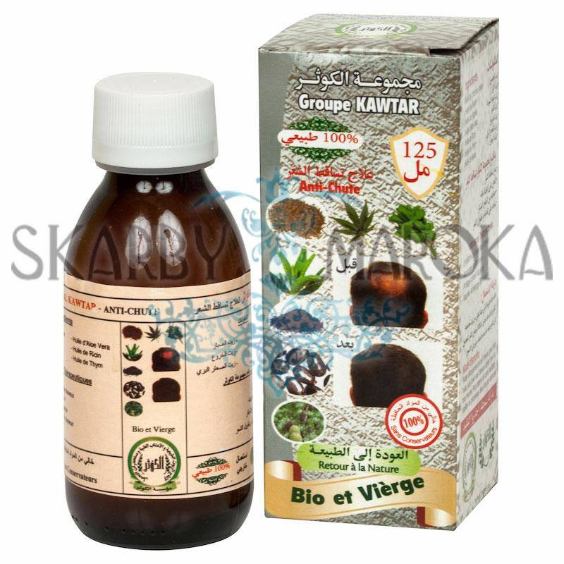 Znakomita kompozycja NATURALNYCH OLEJKÓW  zapobiegających wypadaniu włosów i wzmacniających korzeń włosa 125 ml