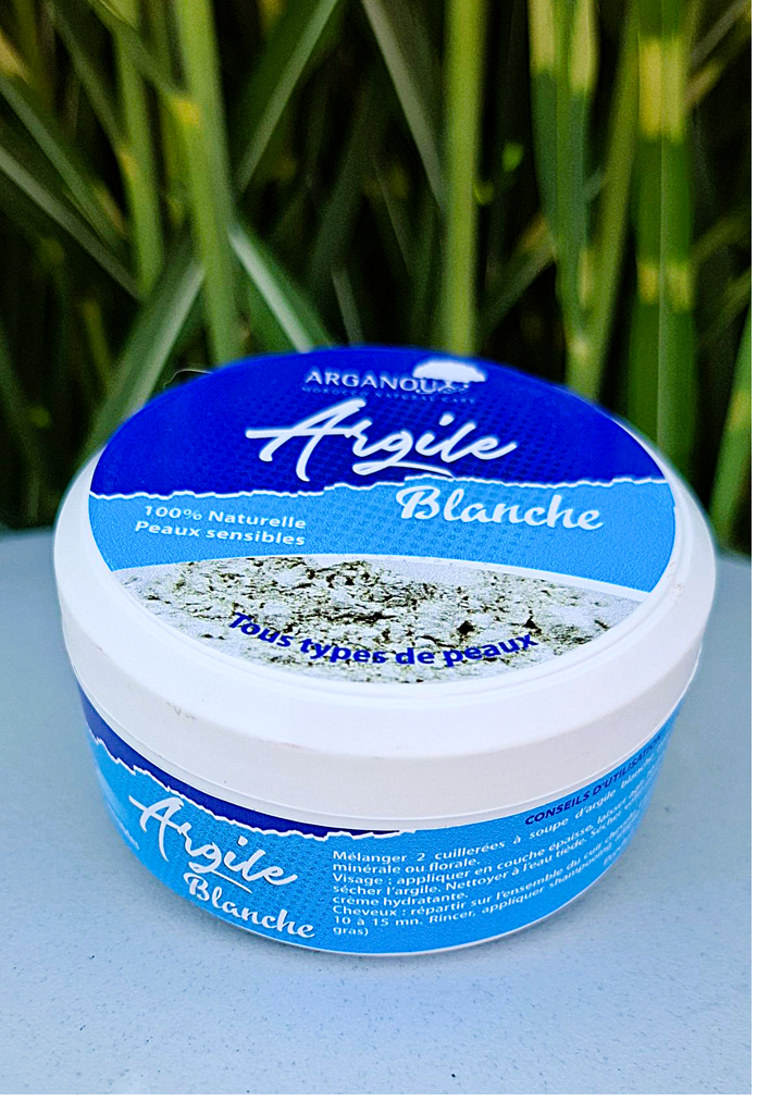 Marokańska BIAŁA GLINKA  – Argile Blanche 210 gram