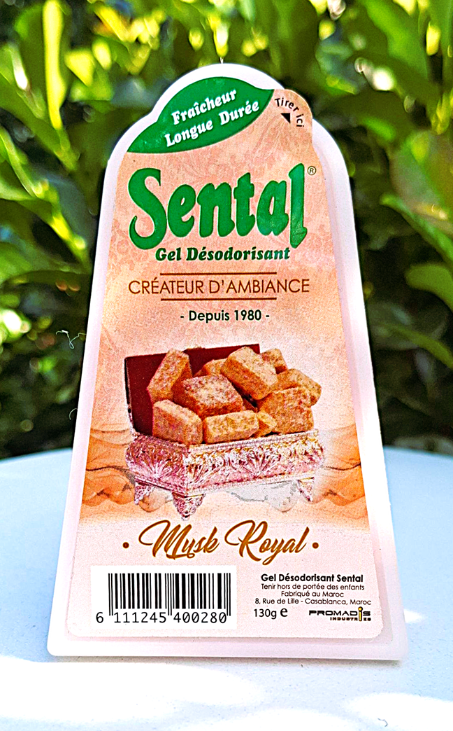 Sental – Musk - Odświeżacz Powietrza 130g – Marokańska Subtelność Piżma