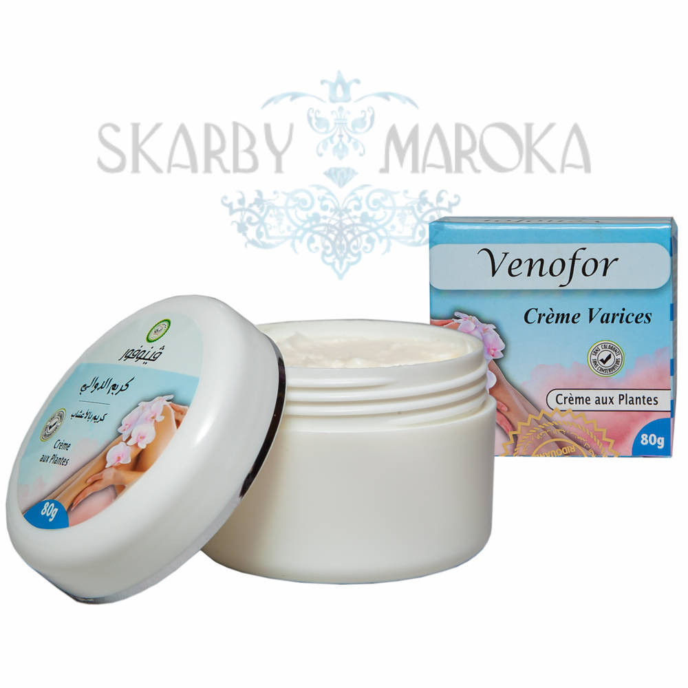 Ziołowy 100% naturalny KREM NA ŻYLAKI 80 gram