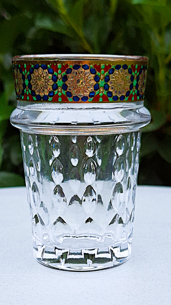 ,,Herbaciana Magia z Marakeszu''- szklanka w orientalnym stylu 6 sztuk