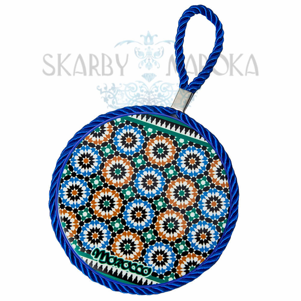 Ceramiczna podkładka żaroodporna lub piękna orientalna ozdoba - MAROCCAN CANDELA