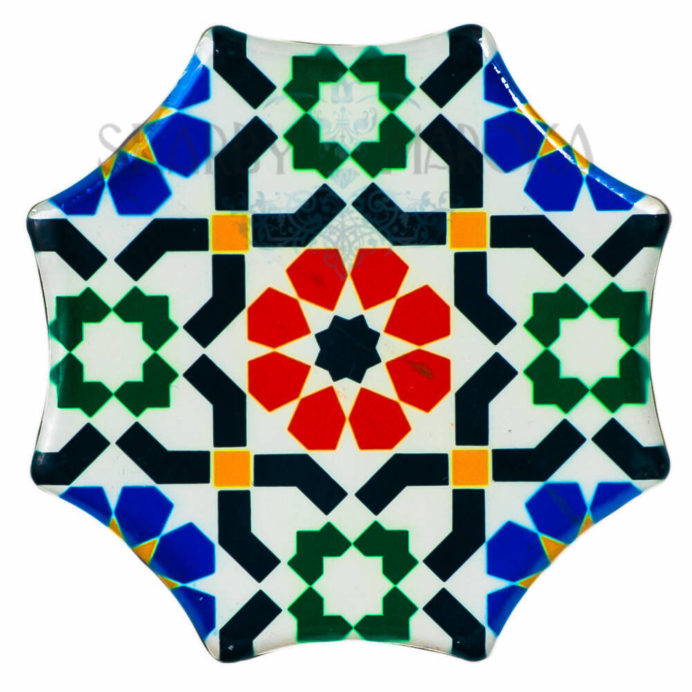 Ceramiczna podkładka żaroodporna lub piękna orientalna ozdoba - MAROCCAN CANDELA