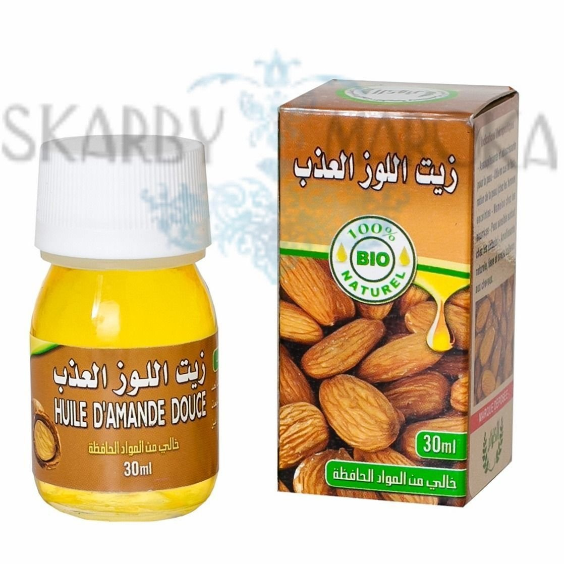 Naturalny OLEJEK ZE SŁODKICH MIGDAŁÓW 30 ml