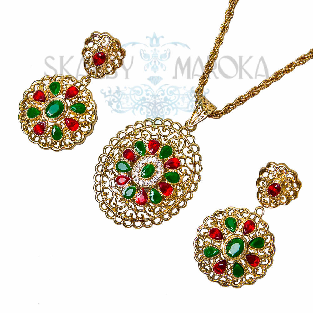 Komplet BAŚNIOWEJ BIŻUTERII