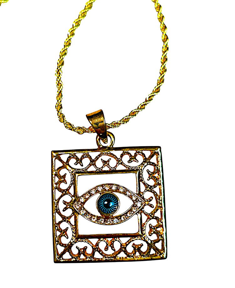 Naszyjnik z orientalnym wisiorkiem