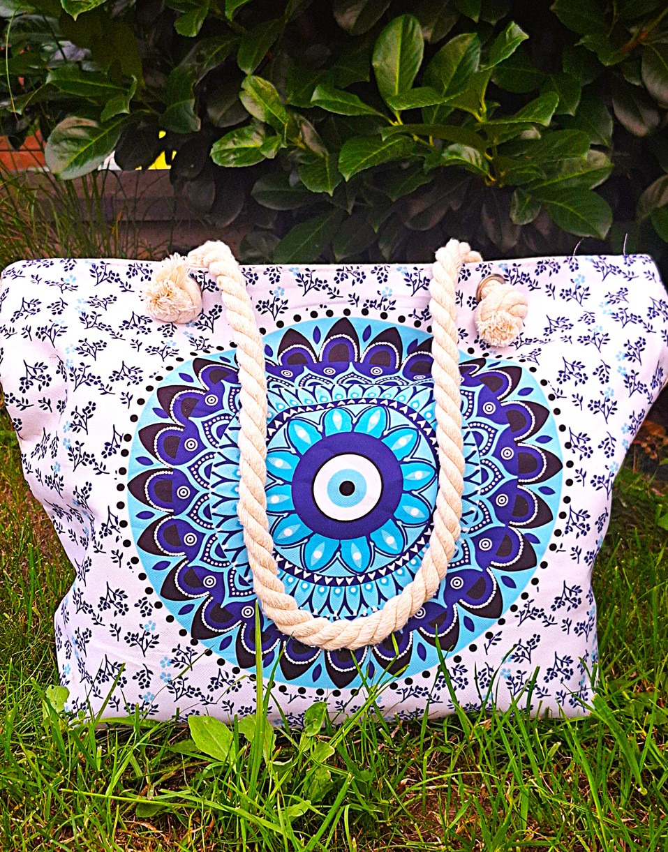 "Marokańskie Lato w Dłoni" - piękna, letnia marokańska torba