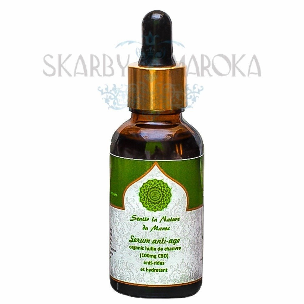 SERUM DO TWARZY na bazie olejku z konopii indyjskiej 30 ml