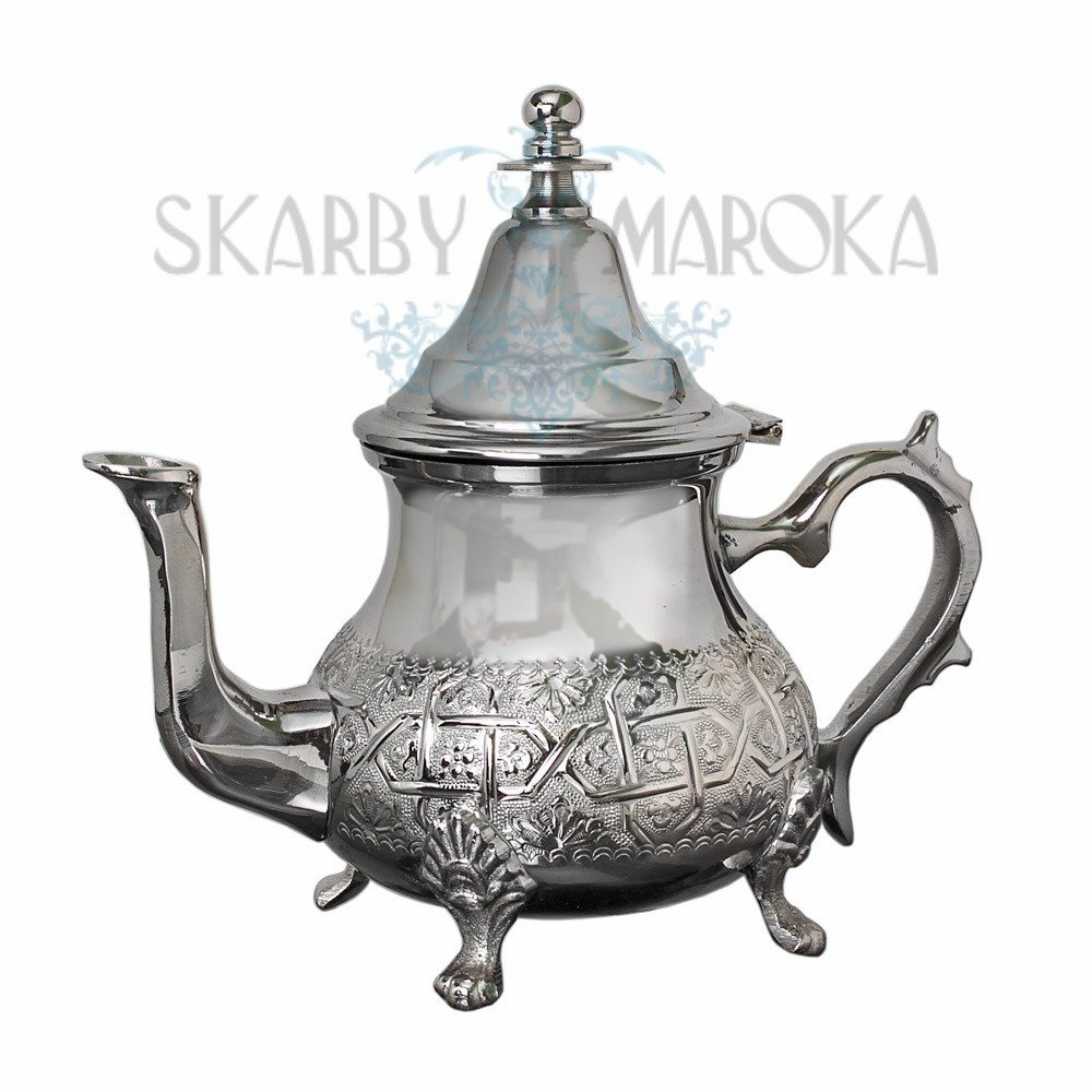 Piękny, marokański IMBRYK do parzenia herbaty ok 400 ml