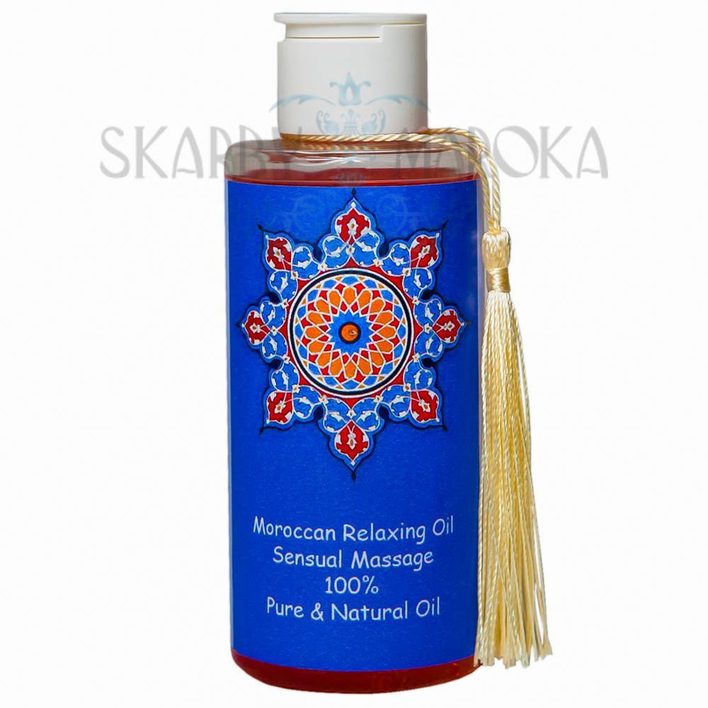 RELAKSACYJNY NATURALNY OLEJEK DO CIAŁA  - Ekskluzywna seria MAROCCAN  HAMMAM SPA 150 ml