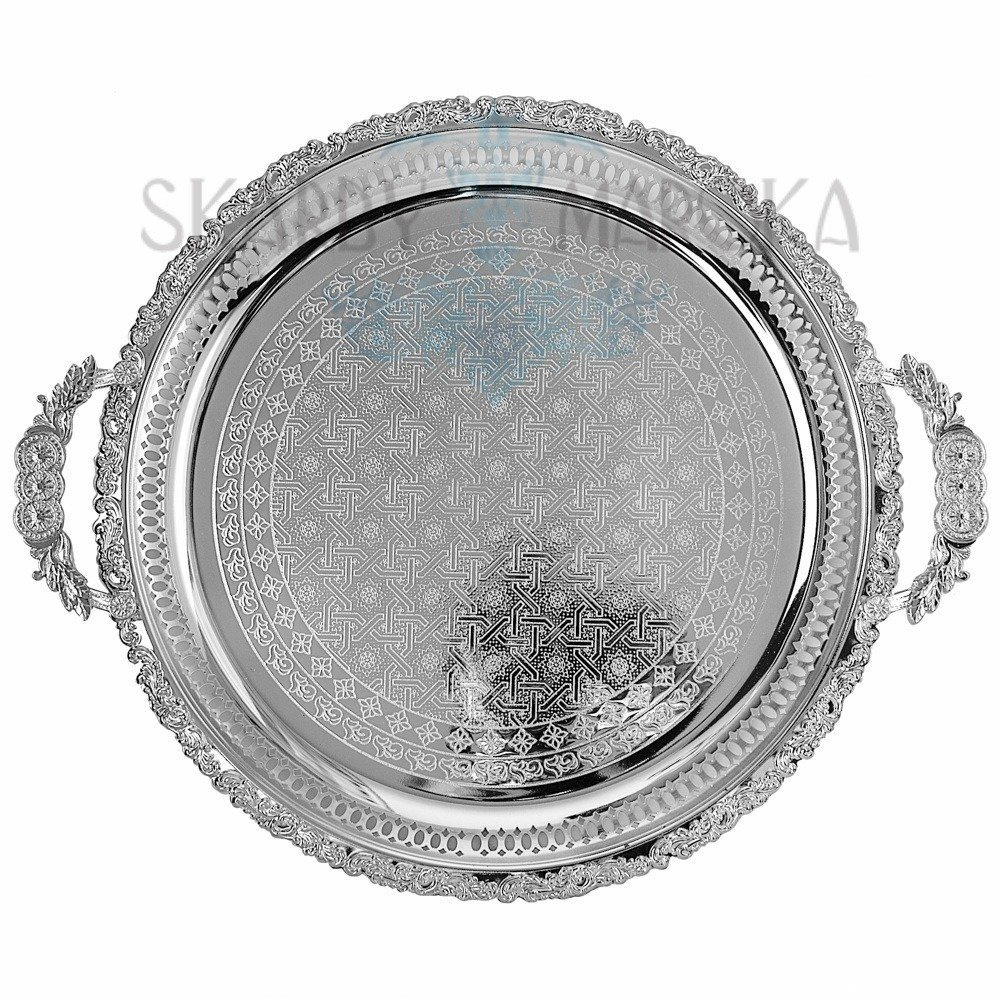Marokańska TACA do serwowania herbaty wymiary 35 cm - wysoka jakość materiału