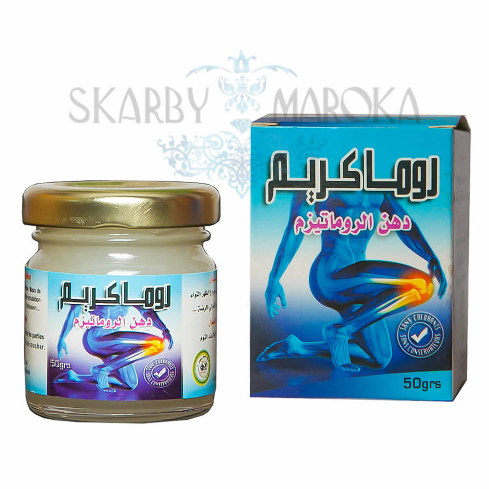 Naturalne silnie działający KREM PRZECIWBÓLOWY na reumatyzm i poprawę krążenia50 gram