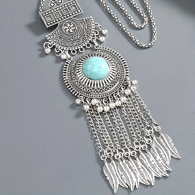 Marokański Naszyjnik Błękit Maroka