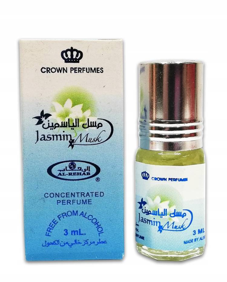 JASMIN MUSK perfumy w olejku Al Rehab - 3 ml