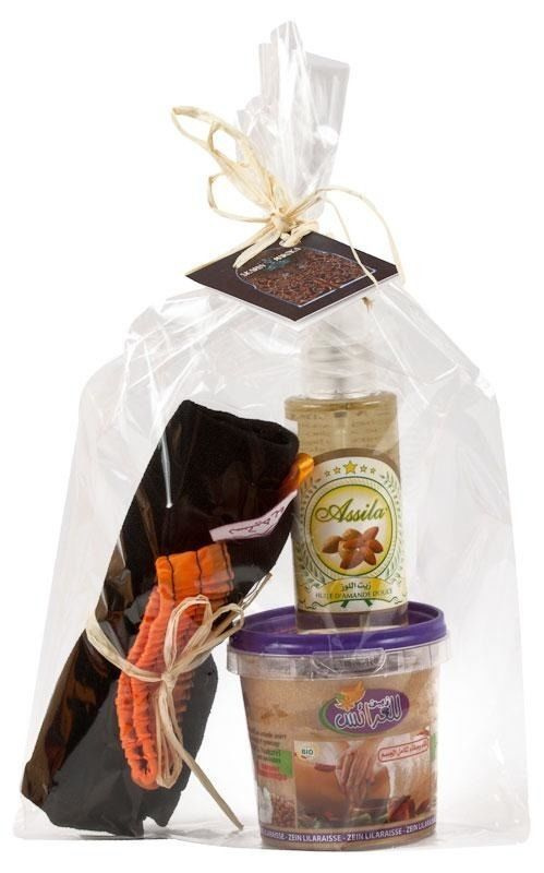 ZESTAW HAMMAM - migdałowe oczyszczanie i odżywcza pielęgnacja ciała