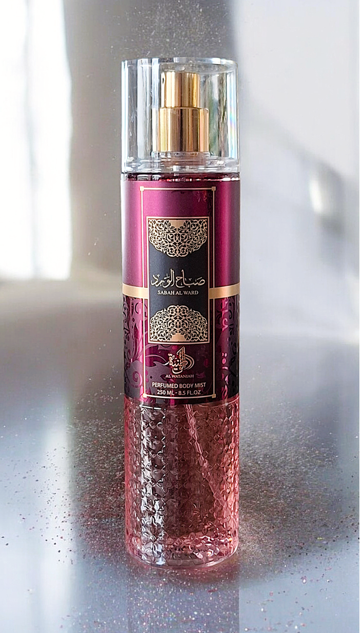 Wysokiej jakości perfumowana MGIEŁKA DO CIAŁA "SABAH WARD" 250 ml