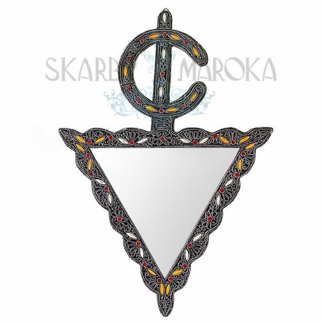 Przepiękne, marokańskie duże lustro do wnętrz