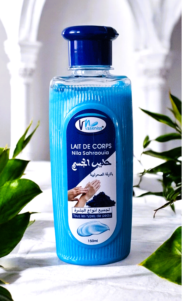 Marokański BALSAM DO CIAŁA z proszkiem NILA - usuwa przebarwienia skórne, odżywia, odmładza