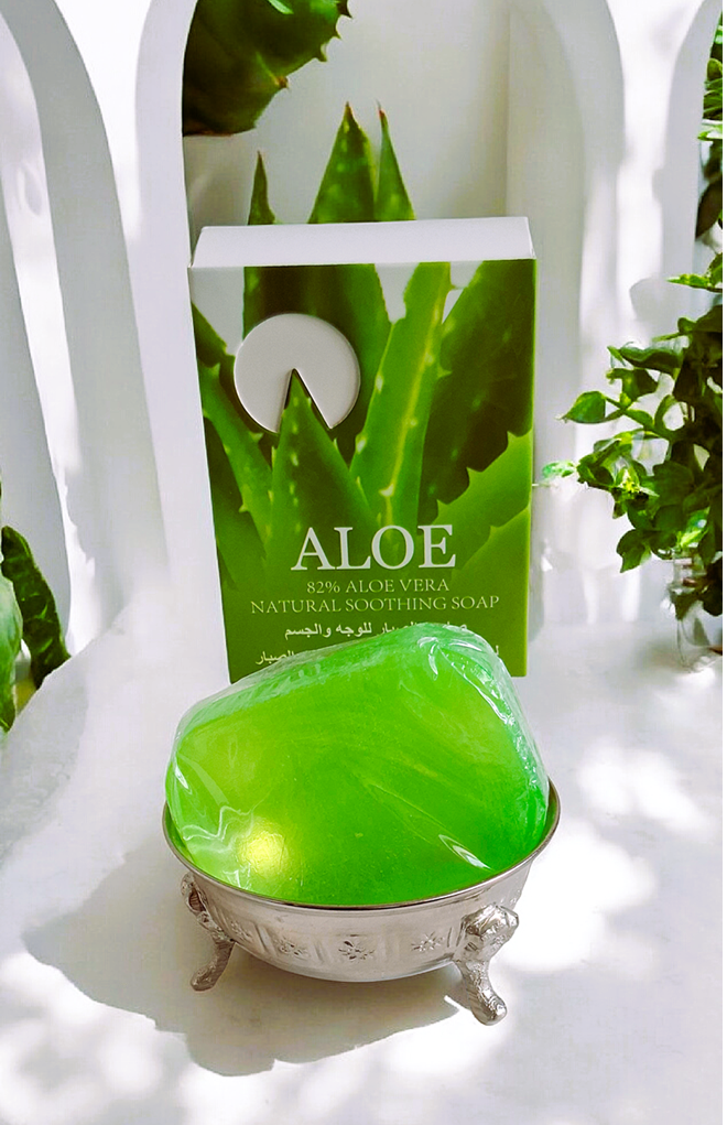 Mydełko ALOESOWE - intensywnie nawilżające 100 gram
